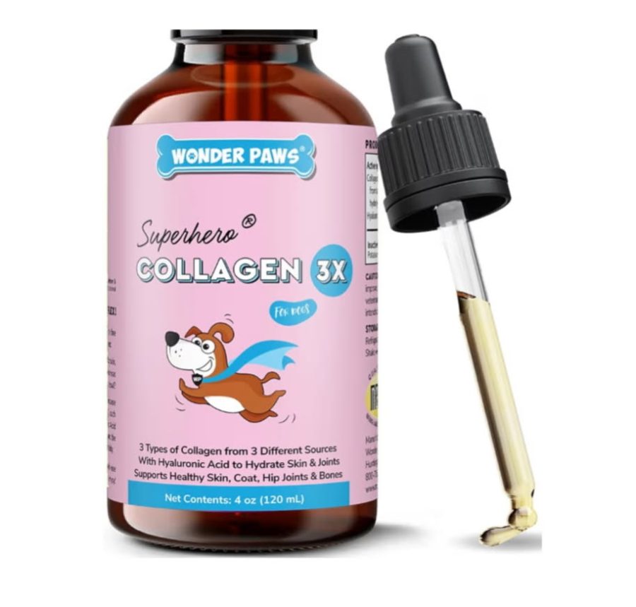 Wonder Paws Superhero Collagen 3X supplement for dogs
